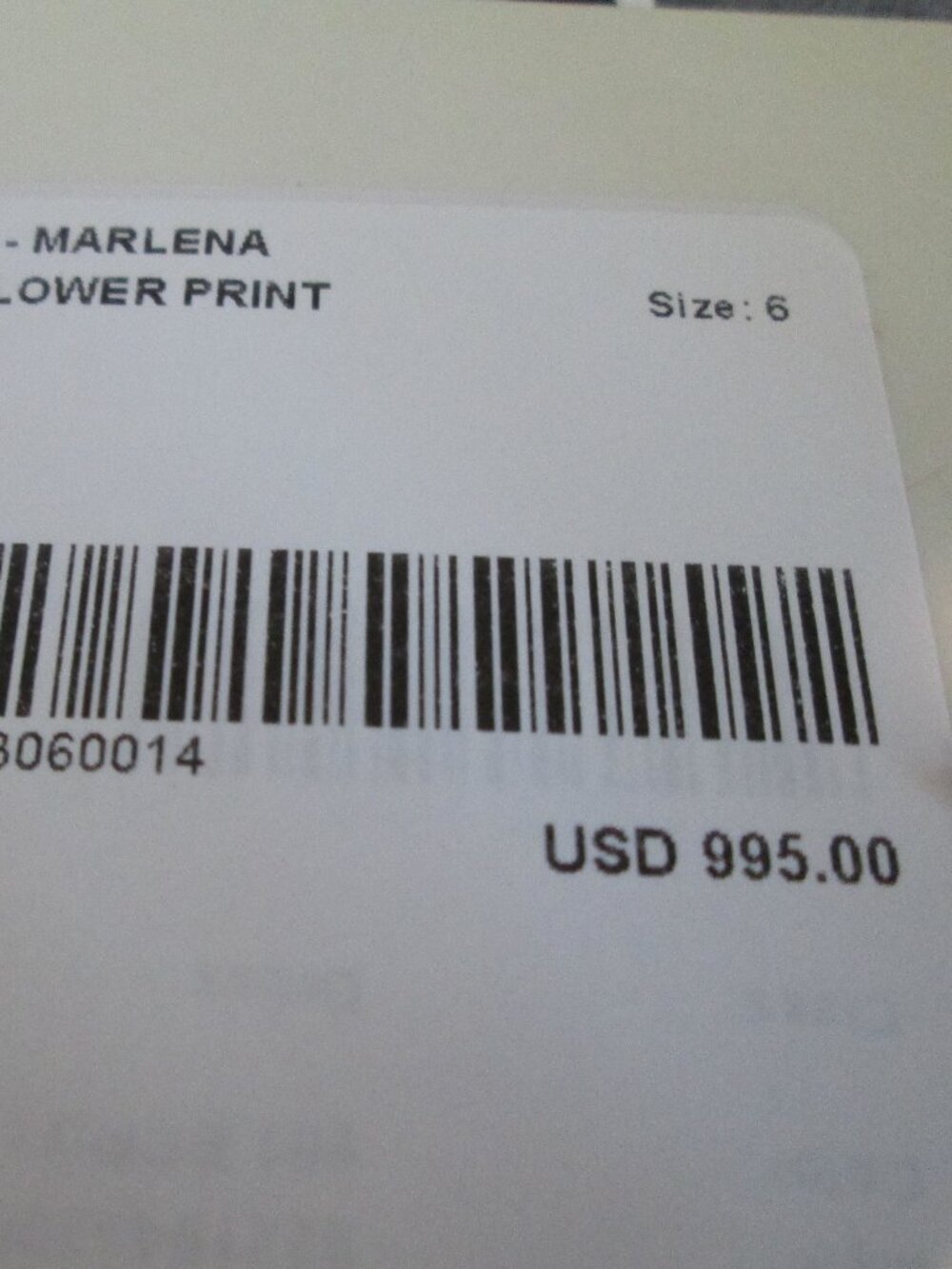 MAXMARA Marlena Print Sleeveless Dress NWT Sz 6 - Picture 13 of 13